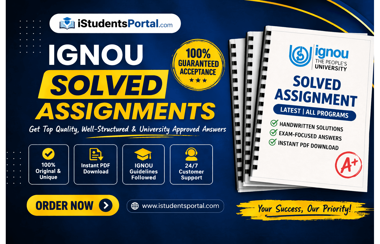 Download IGNOU Solved Assignment 2025-26 Latest